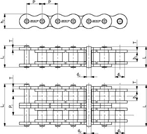 Цепь PHC 140SH-1X10FT